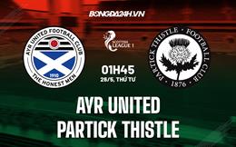 Nhận định Ayr United vs Partick Thistle 01h45 ngày 26/10 (Hạng 2 Scotland 2022/23)