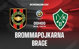 Nhận định Brommapojkarna vs Brage 0h00 ngày 26/10 (Hạng 2 Thụy Điển 2022)