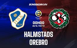 Nhận định Halmstads vs Orebro 0h00 ngày 26/10 (Hạng 2 Thụy Điển 2022)