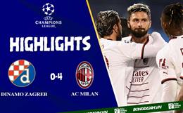 Video Dinamo Zagreb vs AC Milan cúp C1: Quyết đấu Salzburg ở lượt đấu cuối