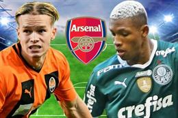 Đội hình Arsenal sau kỳ chuyển nhượng mùa Đông 2023