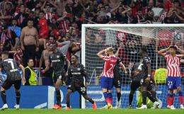 Atletico ngậm ngùi chia tay Champions League vì pha bỏ lỡ penalty phút 99