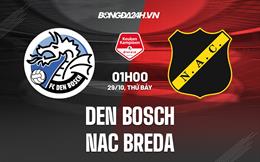 Nhận định Den Bosch vs NAC Breda 1h00 ngày 29/10 (Hạng 2 Hà Lan 2022/23)