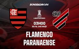 Nhận định, dự đoán Flamengo vs Paranaense 3h00 ngày 30/10 (Copa Libertadores 2022)