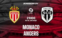 Nhận định bóng đá Monaco vs Angers 21h00 ngày 30/10 (VĐQG Pháp 2022/23)