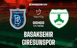 Nhận định -  Basaksehir vs Giresunspor 0h00 ngày 1/11 (VĐQG Thổ Nhĩ Kỳ 2022/23)