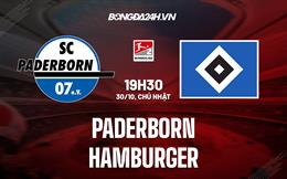 Nhận định bóng đá Paderborn vs Hamburger 19h30 ngày 30/10 (Hạng 2 Đức 2022/23)