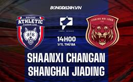 Nhận định Shaanxi Changan vs Shanghai Jiading 14h00 ngày 1/11 (Hạng 2 Trung Quốc 2022)