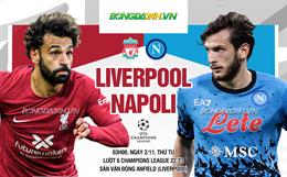 Nhận định Liverpool vs Napoli (03h00 ngày 2/11): Thử thách siêu khó