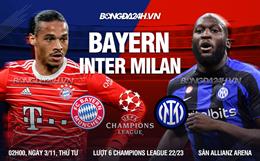 Hạ gục Inter, Bayern lần thứ 3 toàn thắng tuyệt đối ở vòng bảng Champions League