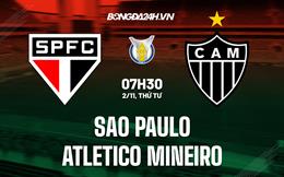 Nhận định Sao Paulo vs Atletico Mineiro 7h30 ngày 2/11 (VĐQG Brazil 2022)