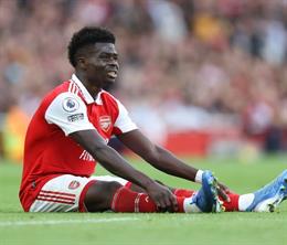 Bukayo Saka lên tiếng về chấn thương gặp phải