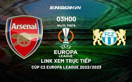 Link xem trực tiếp Arsenal vs Zurich 3h00 ngày 4/11 (Europa League 2022/23)