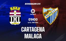 Nhận định bóng đá Cartagena vs Malaga 1h00 ngày 4/11 (Hạng 2 Tây Ban Nha 2022/23)