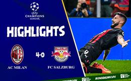 Video tổng hợp: AC Milan vs FC Salzburg clip bàn thắng cúp C1 2022/2023