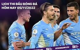 Lịch thi đấu bóng đá hôm nay 5/11: Man City vs Fulham; Barca vs Almeria