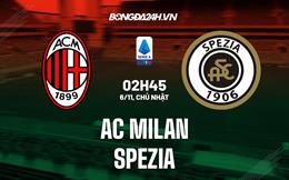 Nhận định -  AC Milan vs Spezia 2h45 ngày 6/11 (Serie A 2022/23)