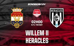 Nhận định, dự đoán Willem II vs Heracles 2h00 ngày 5/11 (Hạng 2 Hà Lan 2022/23)