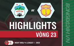 Video tổng hợp: HAGL 2-0 Nam Định (Vòng 23 V.League 2022)