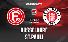 Nhận định - dự đoán Dusseldorf vs St.Pauli 19h00 ngày 5/11 (Hạng 2 Đức 2022)