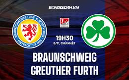 Nhận định Braunschweig vs Greuther Furth 19h30 ngày 6/11 (Hạng 2 Đức 2022/23)