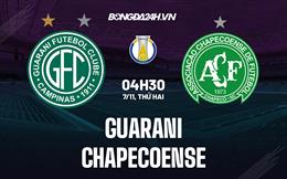 Nhận định Guarani vs Chapecoense 4h30 ngày 7/11 (Hạng 2 Brazil 2022)