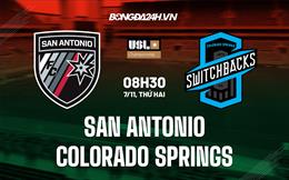 Nhận định San Antonio vs Colorado Springs Switchbacks 8h30 ngày 7/11 (Hạng Nhất Mỹ 2022)