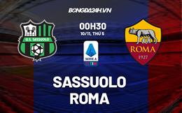 Nhận định -  Sassuolo vs Roma 0h30 ngày 10/11 (Serie A 2022/23)