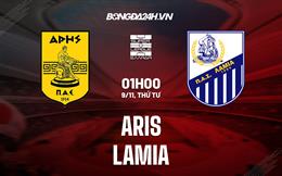 Nhận định -  Aris vs Lamia 1h00 ngày 9/11 (VĐQG Hy Lạp 2022/23)