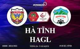 Trực tiếp VTV5 Hà Tĩnh vs HAGL link xem trực tuyến V-League 2022