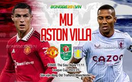 Nhận định MU vs Aston Villa (03h00 ngày 11/11): Cơ hội phục thù