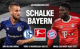 Nhận định bóng đá Schalke vs Bayern Munich 0h30 ngày 13/11 (Bundesliga 2022/23)