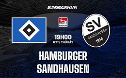 Nhận định bóng đá Hamburger vs Sandhausen 19h00 ngày 12/11 (Hạng 2 Đức 2022/23)