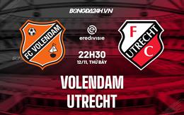 Nhận định bóng đá Volendam vs Utrecht 22h30 ngày 12/11 (VĐQG Hà Lan 2022/23)