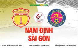 Nhận định Nam Định vs Sài Gòn (17h00 ngày 13/11): Quyết chiến vì suất trụ hạng