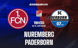 Nhận định - dự đoán Nuremberg vs Paderborn 19h30 ngày 13/11 (Hạng 2 Đức 2022/23)
