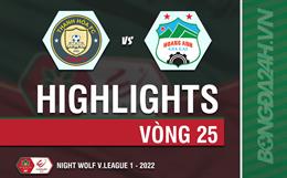 Video tổng hợp: Thanh Hóa - HAGL (Vòng 25 V.League 2022)