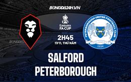 Nhận định, dự đoán Salford vs Peterborough 2h45 ngày 17/11 (FA Cup 2022/23)
