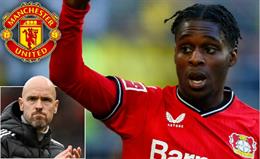 MU thực sự khát khao hậu vệ phải của Bayer Leverkusen