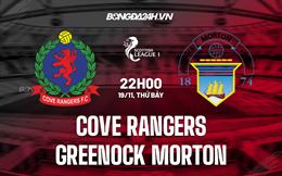 Nhận định Cove Rangers vs Greenock Morton 22h00 ngày 19/11 (Hạng 2 Scotland 2022/23)