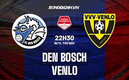 Nhận định Den Bosch vs Venlo 22h30 ngày 19/11 (Hạng 2 Hà Lan 2022/23)