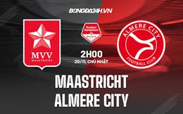 Nhận định bóng đá Maastricht vs Almere City 2h00 ngày 20/11 (Hạng 2 Hà Lan 2022/23)