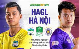 HAGL suýt đánh bại tân vương Hà Nội trong ngày khép lại V-League 2022