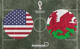 Đội hình chính thức Mỹ vs Wales 2h00 ngày 22/11 (Bảng B World Cup 2022)