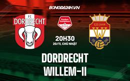 Nhận định -  Dordrecht vs Willem II 20h30 ngày 20/11 (Hạng 2 Hà Lan 2022/23)