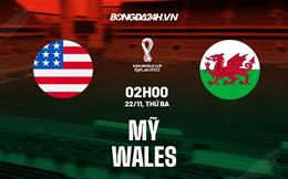 Kết quả Mỹ vs Wales: Bất phân thắng bại 