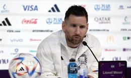 Lionel Messi không bị áp lực trước ngày hội lớn