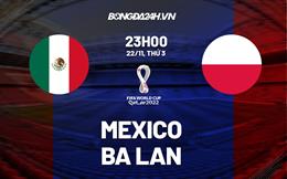 Trực tiếp  - phân tích trận đấu Mexico vs Ba Lan