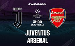 Nhận định Juventus vs Arsenal 3h00 ngày 25/11 (Champions League Nữ 2022/23)