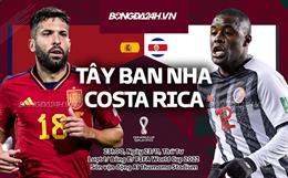 Tây Ban Nha "out trình" dễ dàng đè bẹp Costa Rica "tội nghiệp"